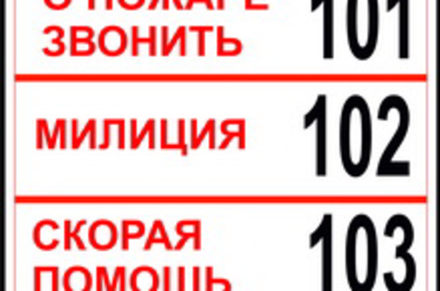 Номера телефонов экстренных служб картинки